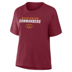 Washington Commanders Women's Fade Legacy T-Shirt - Burgundy outlet