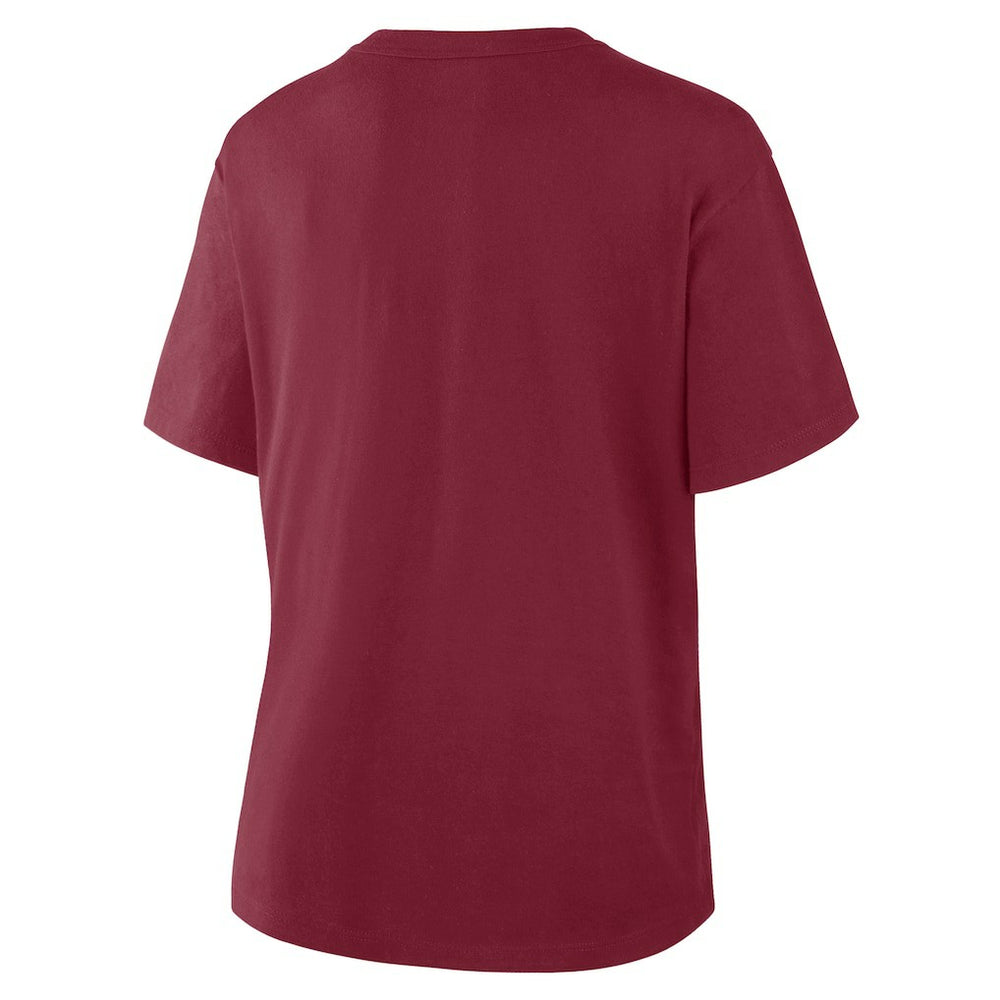 Washington Commanders Women's Fade Legacy T-Shirt - Burgundy outlet