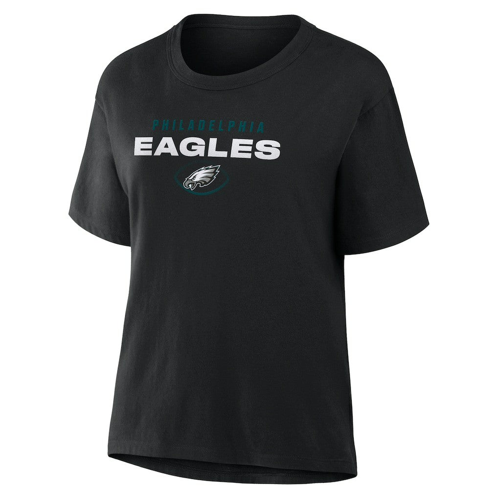 Philadelphia Eagles Women's Fade Legacy T-Shirt - Black discount