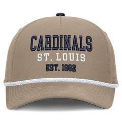 St. Louis Cardinals Father's Day Rope Rise Adjustable Hat Khaki