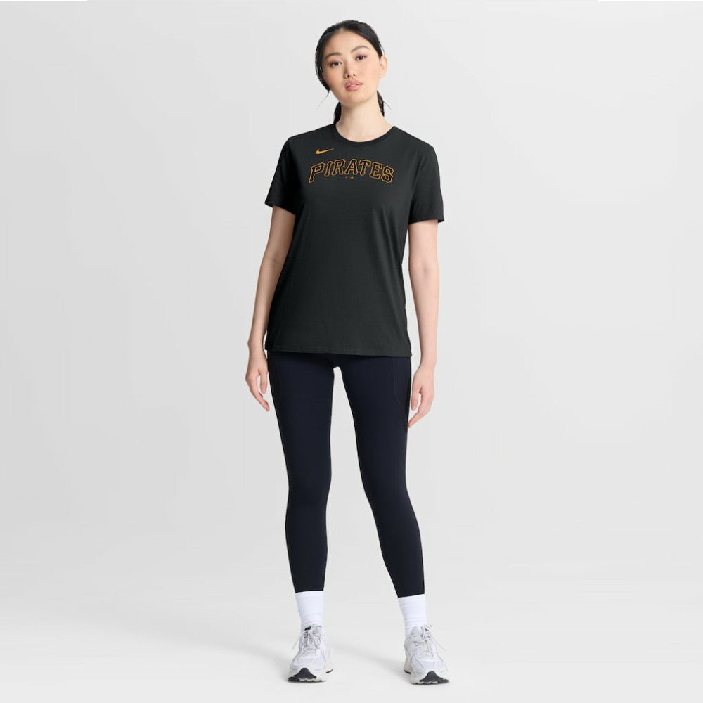 Pittsburgh Pirates Women's Wordmark T-Shirt Black
