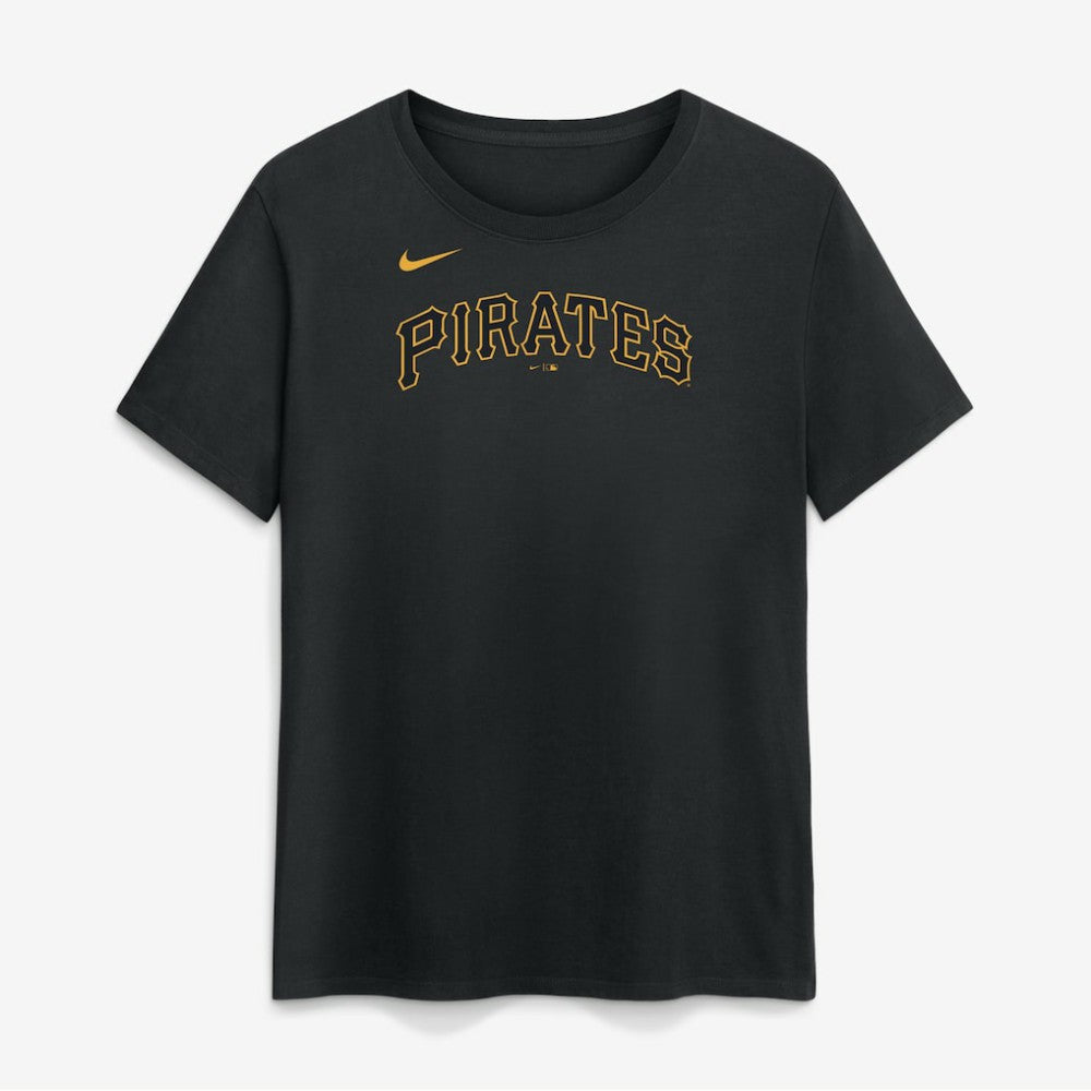 Pittsburgh Pirates Women's Wordmark T-Shirt Black