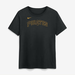 Pittsburgh Pirates Women's Wordmark T-Shirt Black