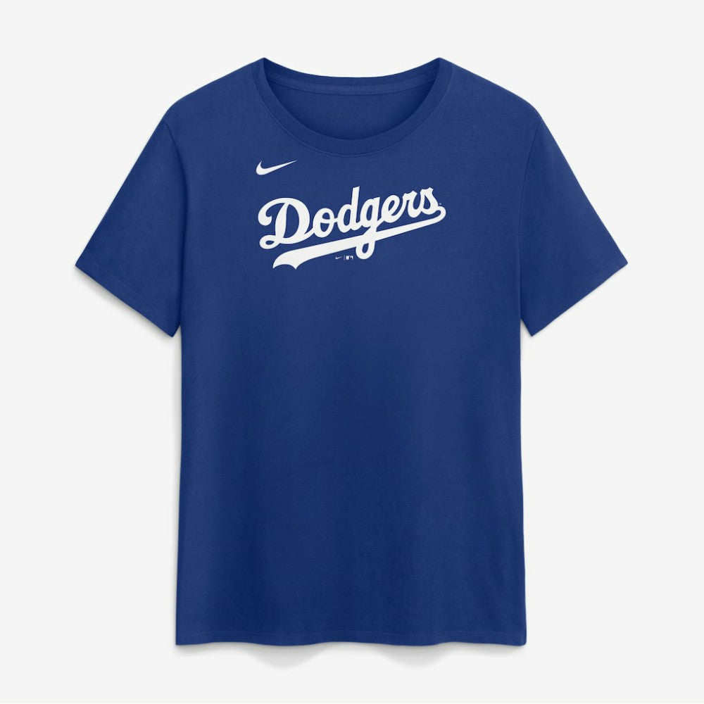 Los Angeles Dodgers Women's Wordmark T-Shirt Royal