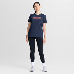 Cleveland Guardians Women's Wordmark T-Shirt Navy