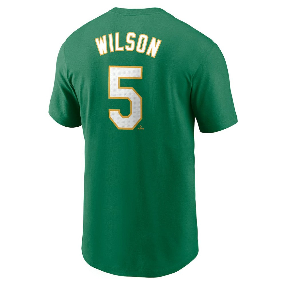Jacob Wilson Athletics Fuse Name & Number T-Shirt Green
