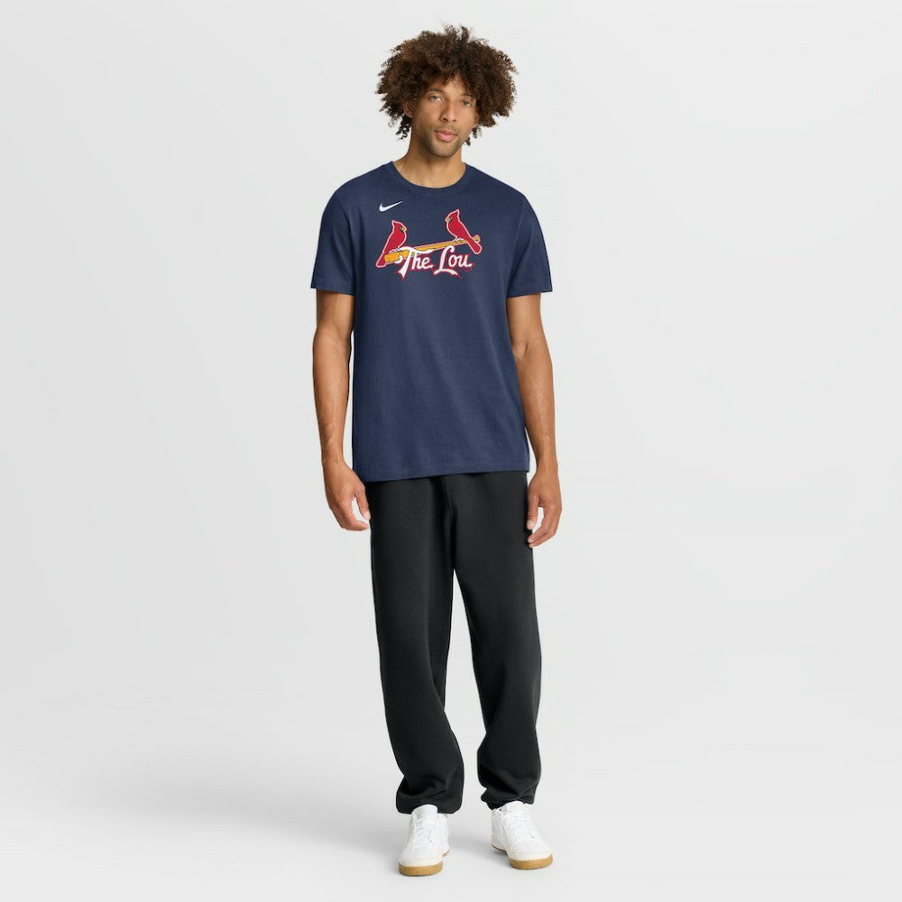 St. Louis Cardinals City Connect Large Logo T-Shirt Navy