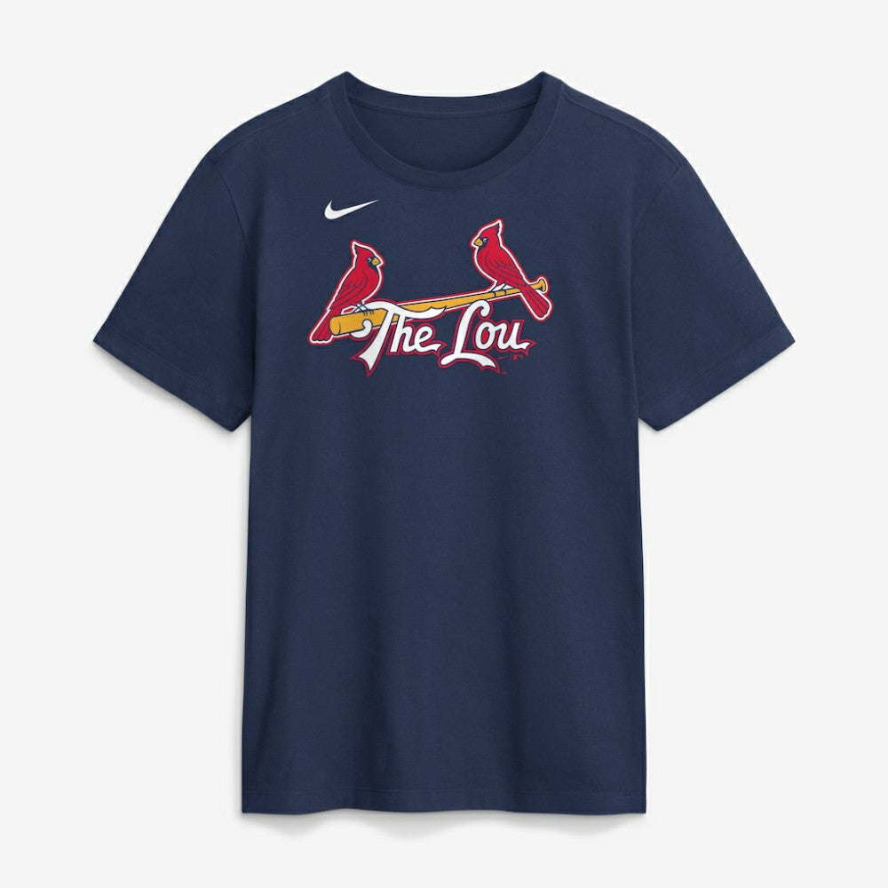 St. Louis Cardinals City Connect Large Logo T-Shirt Navy