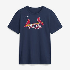 St. Louis Cardinals City Connect Large Logo T-Shirt Navy
