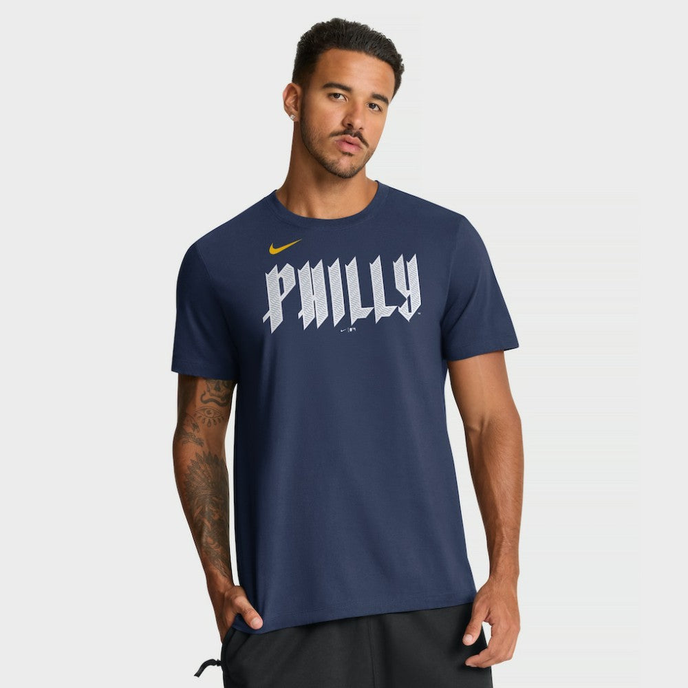 Philadelphia Phillies City Connect Large Logo T-Shirt Navy