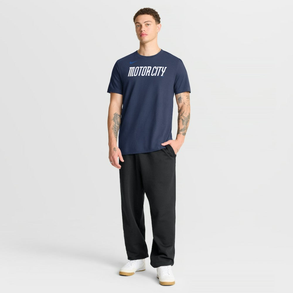 Detroit Tigers City Connect Large Logo T-Shirt Navy