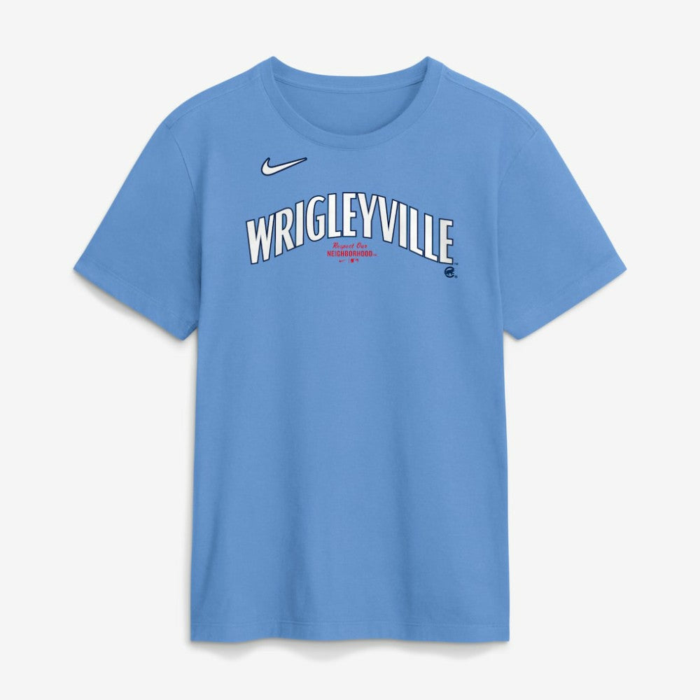Chicago Cubs City Connect Large Logo T-Shirt Light Blue