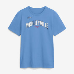 Chicago Cubs City Connect Large Logo T-Shirt Light Blue