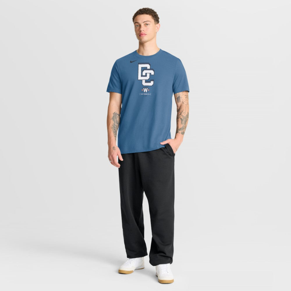 Washington Nationals City Connect Large Logo T-Shirt Navy