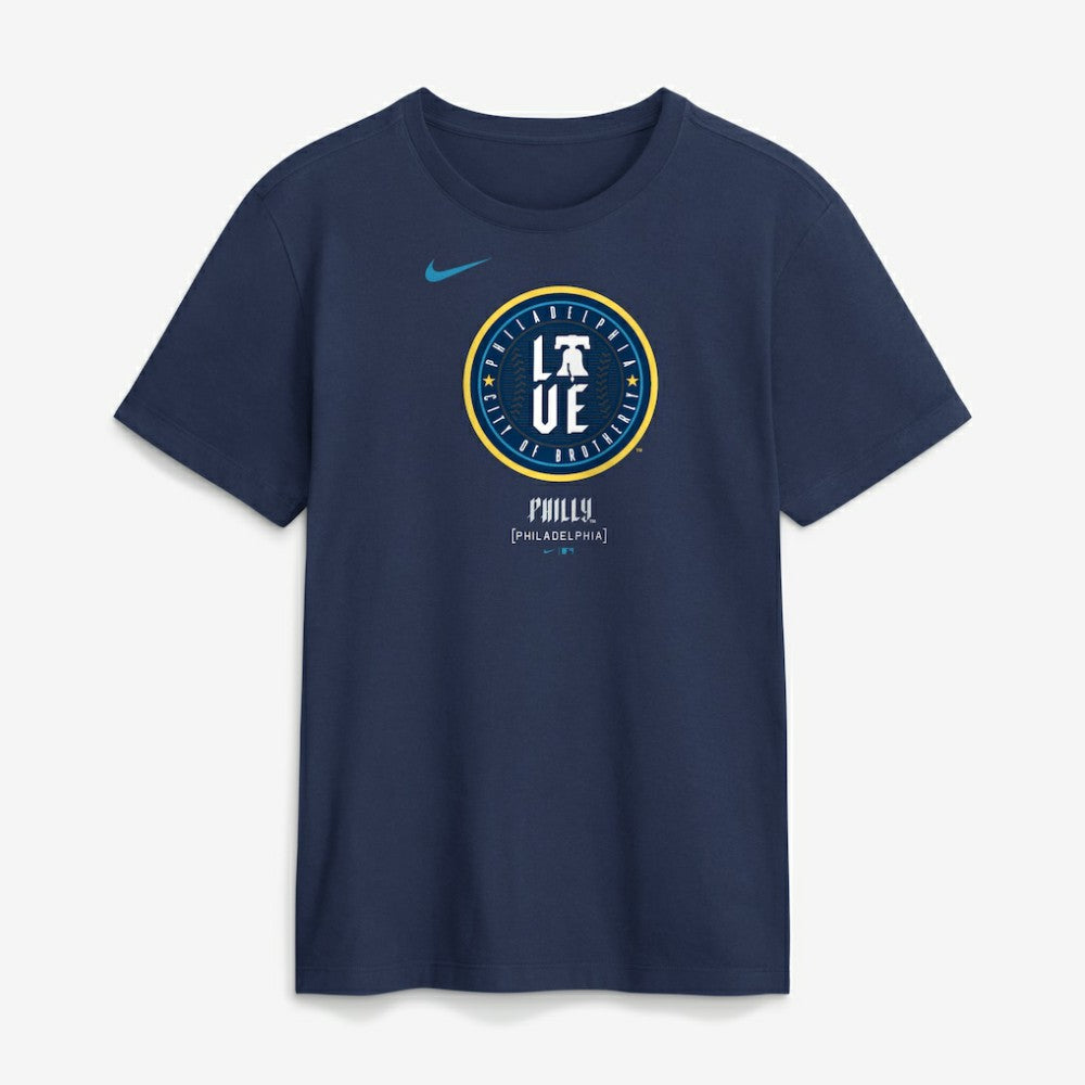 Philadelphia Phillies City Connect Wordmark T-Shirt Navy