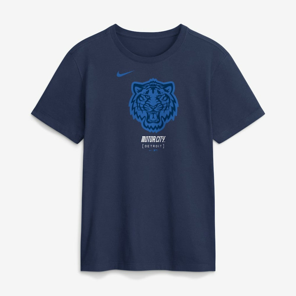 Detroit Tigers City Connect Wordmark T-Shirt Navy