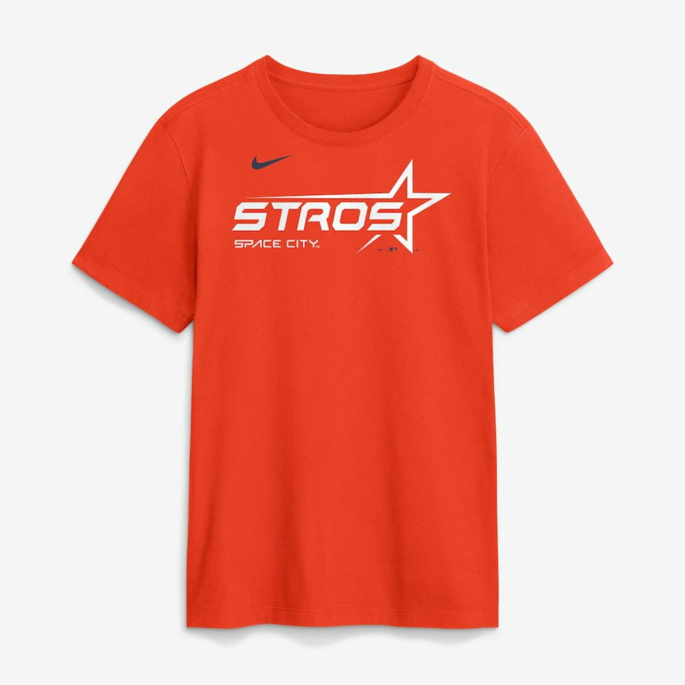 Houston Astros City Connect Wordmark T-Shirt Orange