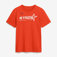 Houston Astros City Connect Wordmark T-Shirt Orange