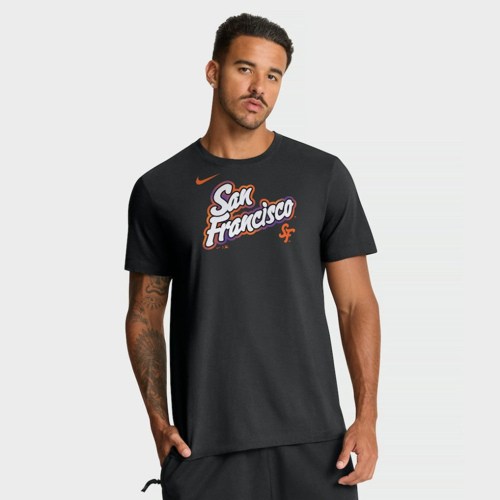 San Francisco Giants City Connect Wordmark T-Shirt Black