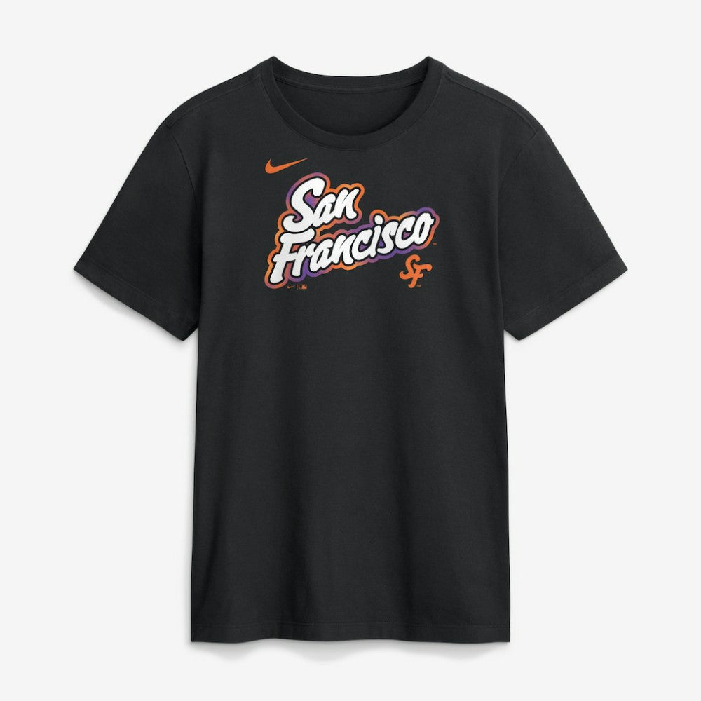 San Francisco Giants City Connect Wordmark T-Shirt Black