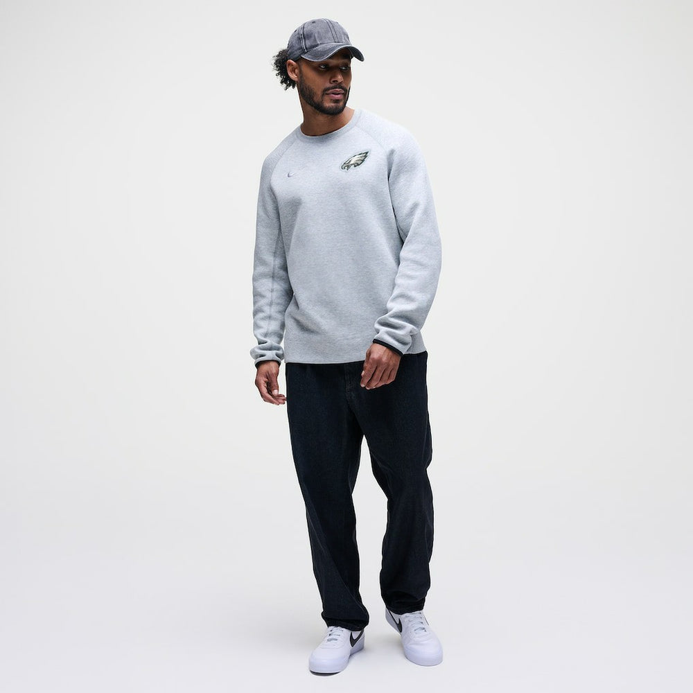 Philadelphia Eagles Tech Fleece Raglan Sweatshirt - Heather Gray cheap