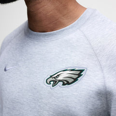 Philadelphia Eagles Tech Fleece Raglan Sweatshirt - Heather Gray cheap