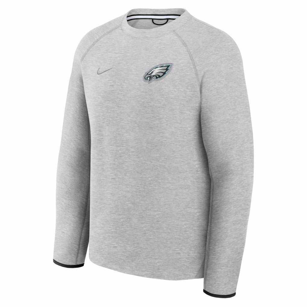 Philadelphia Eagles Tech Fleece Raglan Sweatshirt - Heather Gray cheap