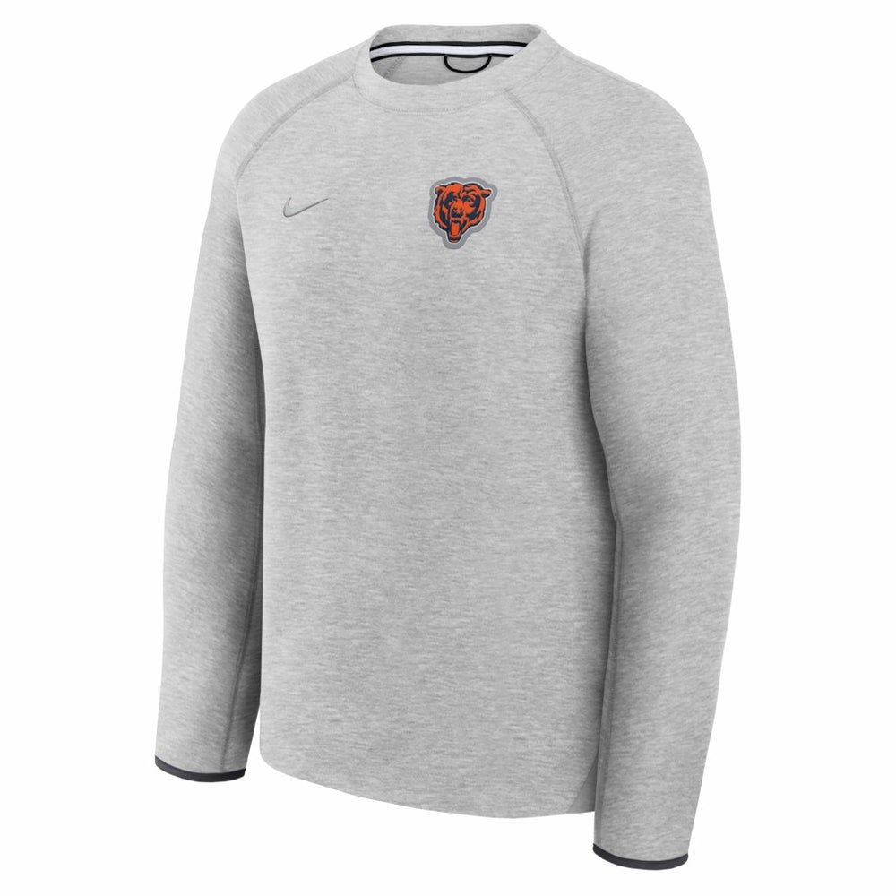 Chicago Bears Tech Fleece Raglan Sweatshirt - Heather Gray cheap