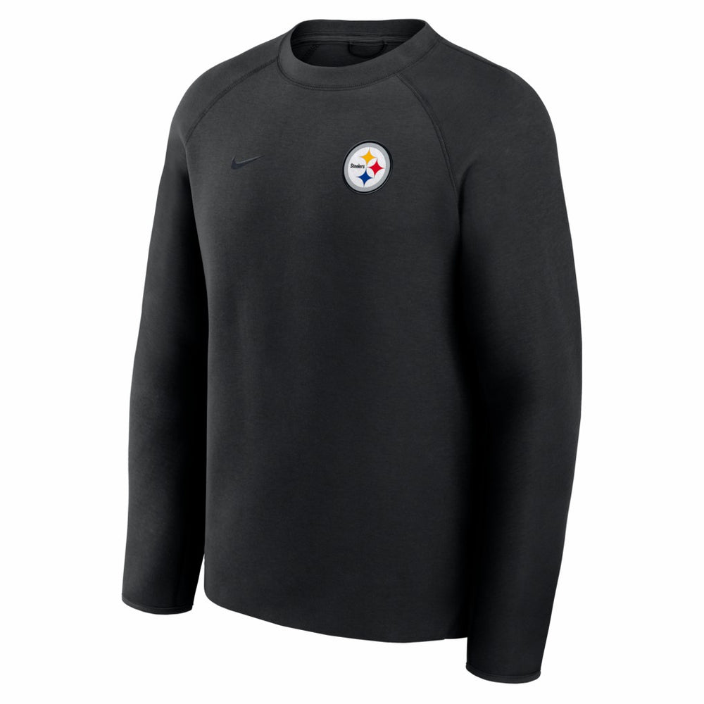 Pittsburgh Steelers Tech Fleece Raglan Sweatshirt - Black sale
