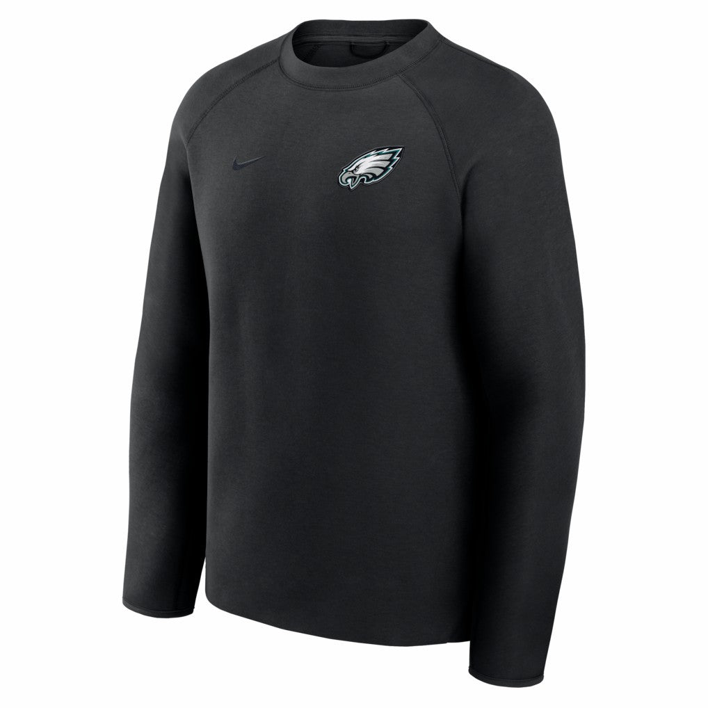 Philadelphia Eagles Tech Fleece Raglan Sweatshirt - Black discount