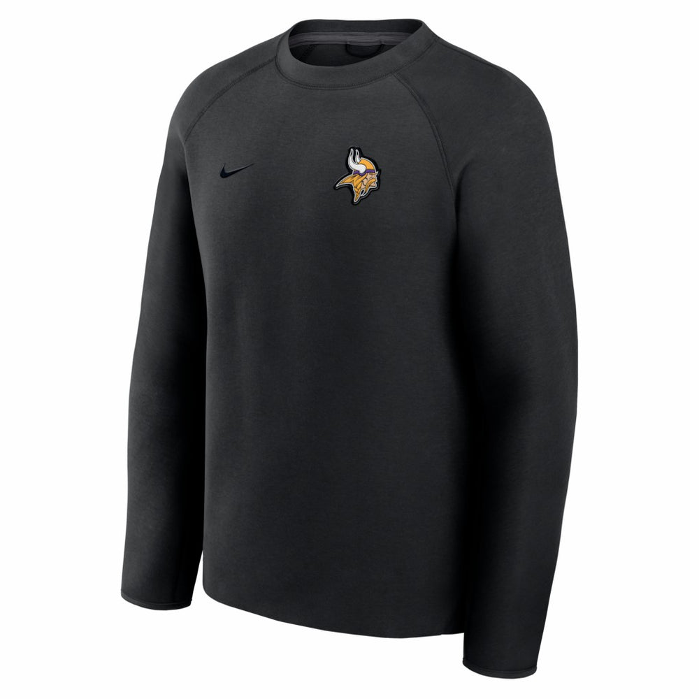 Minnesota Vikings Tech Fleece Raglan Sweatshirt - Black outlet