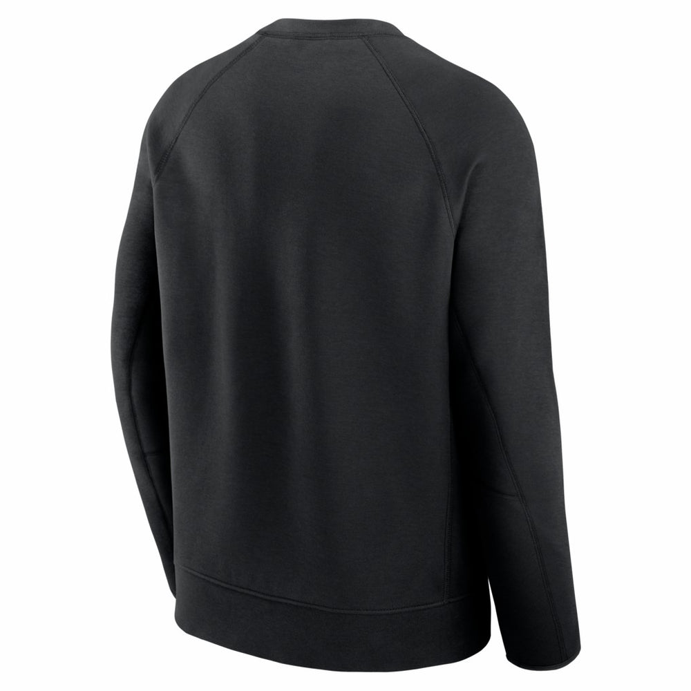 Green Bay Packers Tech Fleece Raglan Sweatshirt - Black sale