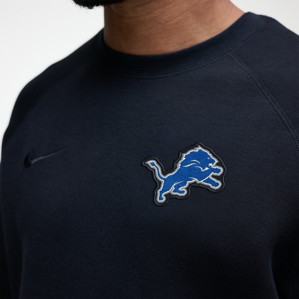 Detroit Lions Tech Fleece Raglan Sweatshirt - Black online