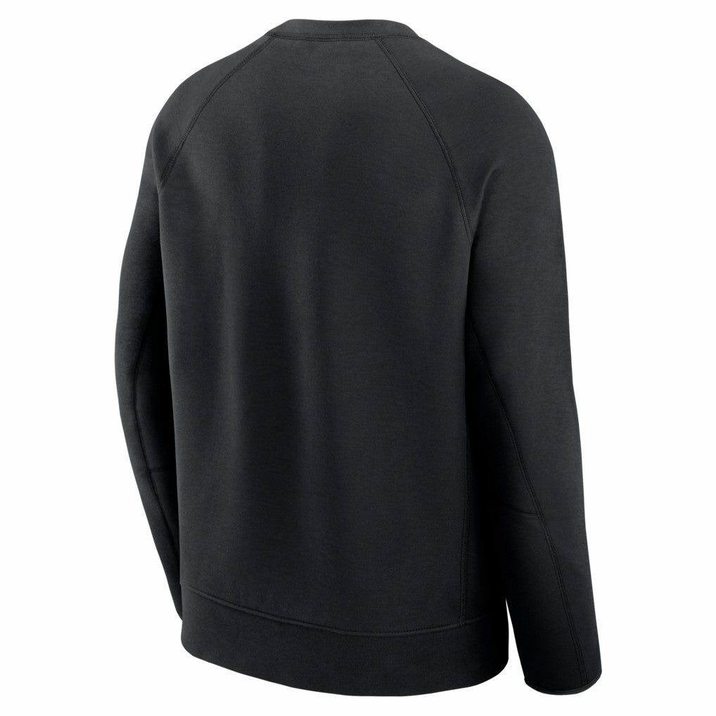 Buffalo Bills Tech Fleece Raglan Sweatshirt - Black outlet