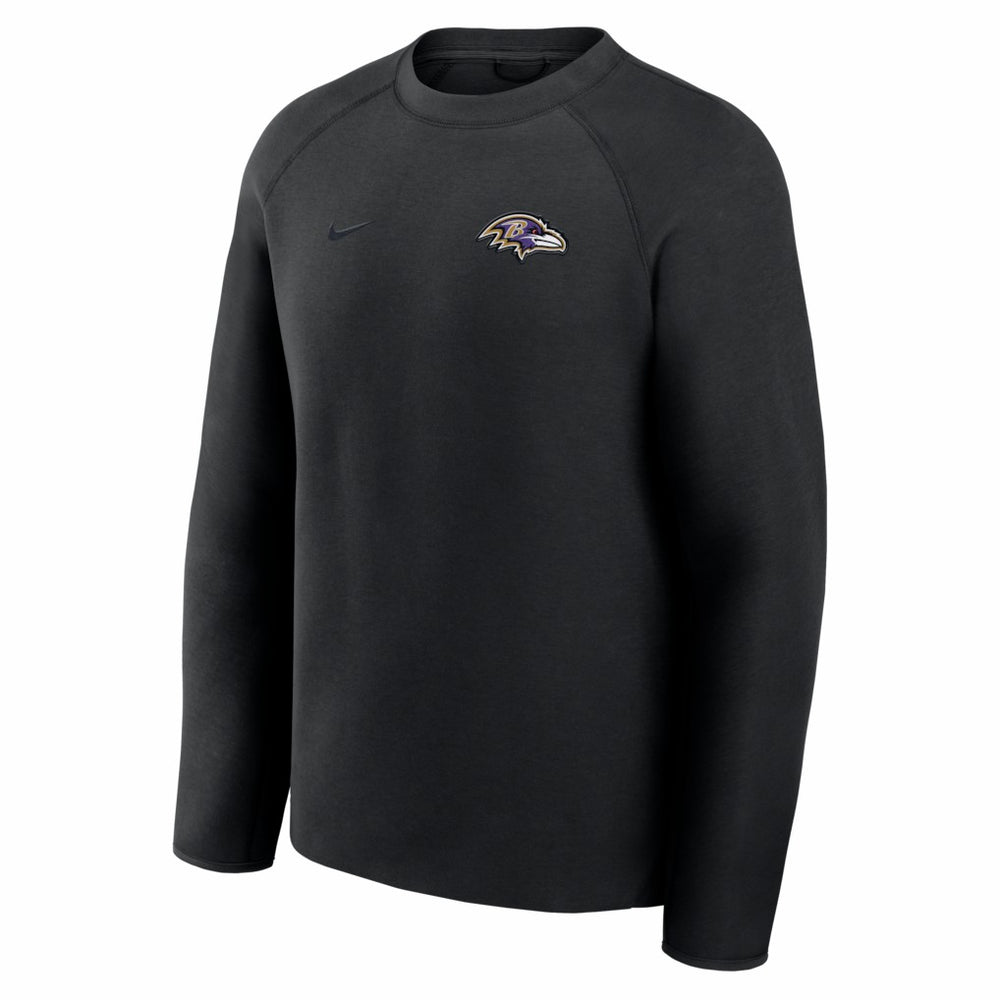 Baltimore Ravens Tech Fleece Raglan Sweatshirt - Black sale
