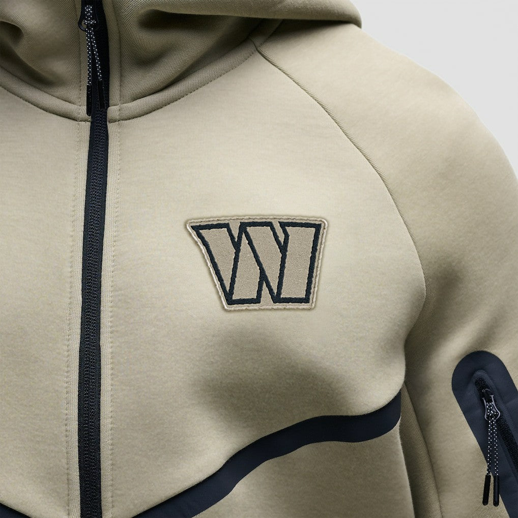 Washington Commanders Tech Fleece Raglan Full-Zip Windrunner Hoodie - Olive sale
