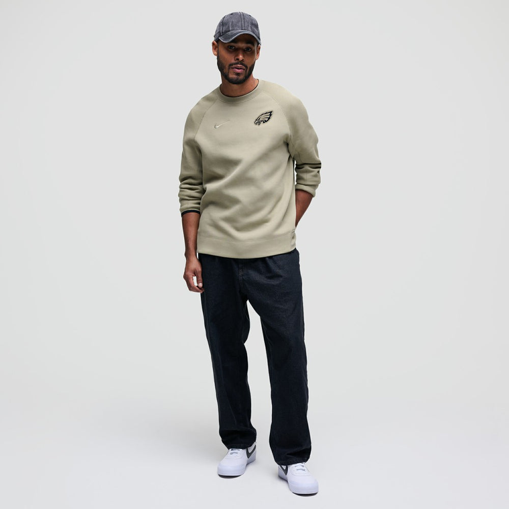 Philadelphia Eagles Tech Fleece Raglan Sweatshirt - Olive online