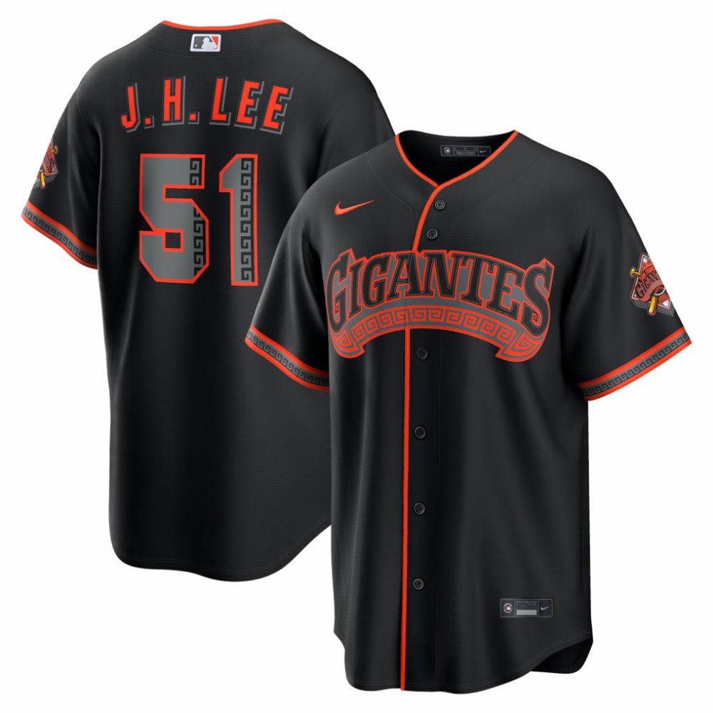 Jung Hoo Lee San Francisco Giants Alternate Stadium Jersey Black