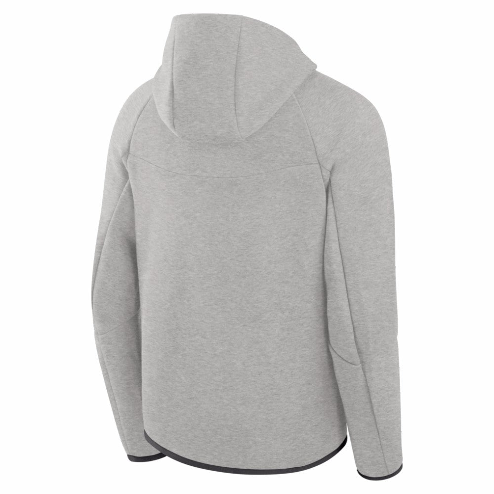 San Diego Padres Tech Fleece Raglan Full-Zip Windrunner Hoodie Heather Gray