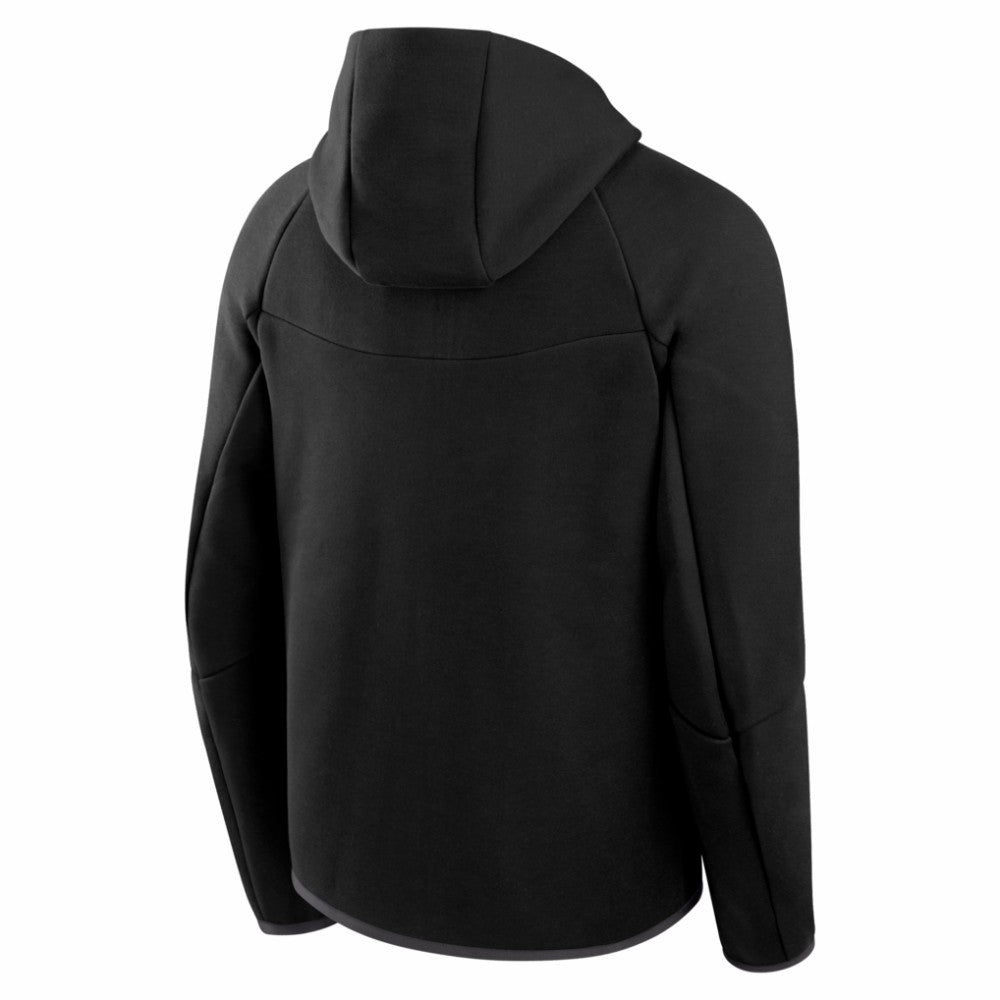New York Mets Tech Fleece Raglan Full-Zip Windrunner Hoodie Black