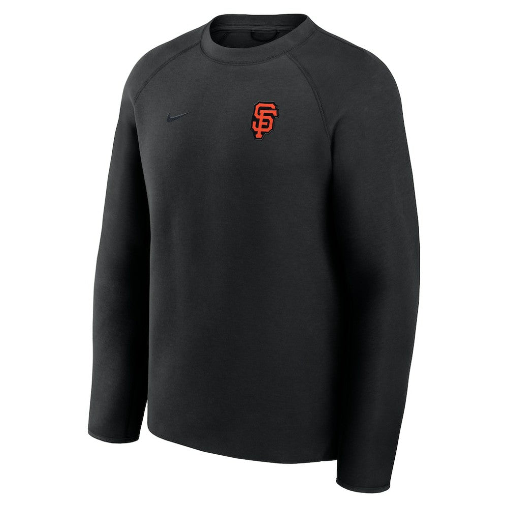 San Francisco Giants Tech Fleece Raglan Sweatshirt Black