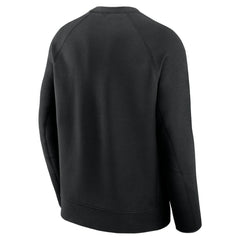 San Francisco Giants Tech Fleece Raglan Sweatshirt Black
