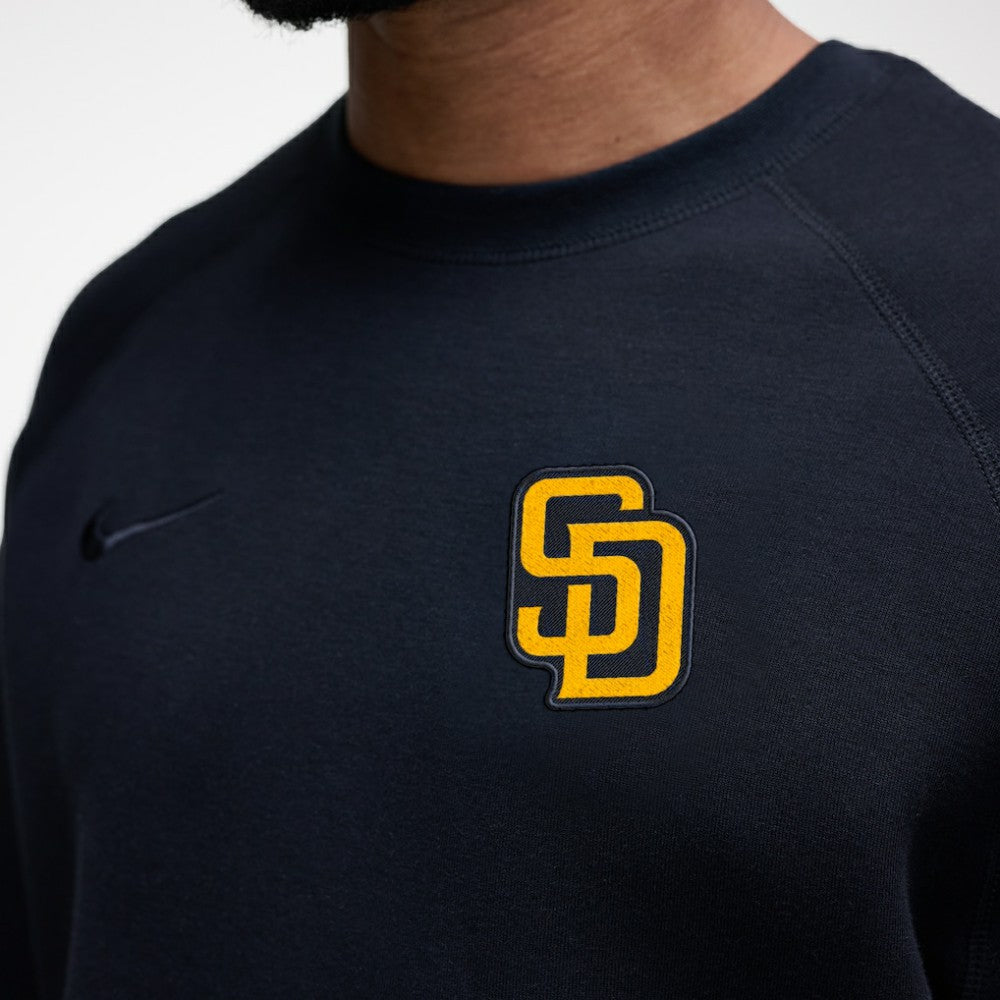 San Diego Padres Tech Fleece Raglan Sweatshirt Black