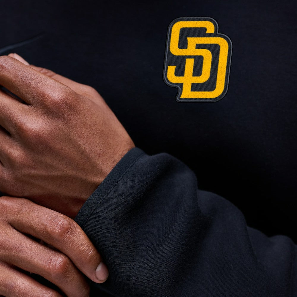 San Diego Padres Tech Fleece Raglan Sweatshirt Black