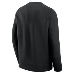 New York Mets Tech Fleece Raglan Sweatshirt Black
