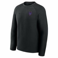 New York Mets Tech Fleece Raglan Sweatshirt Black