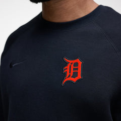 Detroit Tigers Tech Fleece Raglan Sweatshirt Black