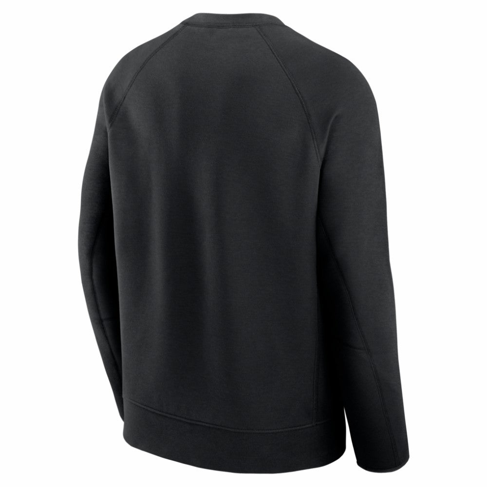 Detroit Tigers Tech Fleece Raglan Sweatshirt Black