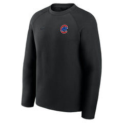 Chicago Cubs Tech Fleece Raglan Sweatshirt Black