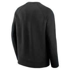 Chicago Cubs Tech Fleece Raglan Sweatshirt Black